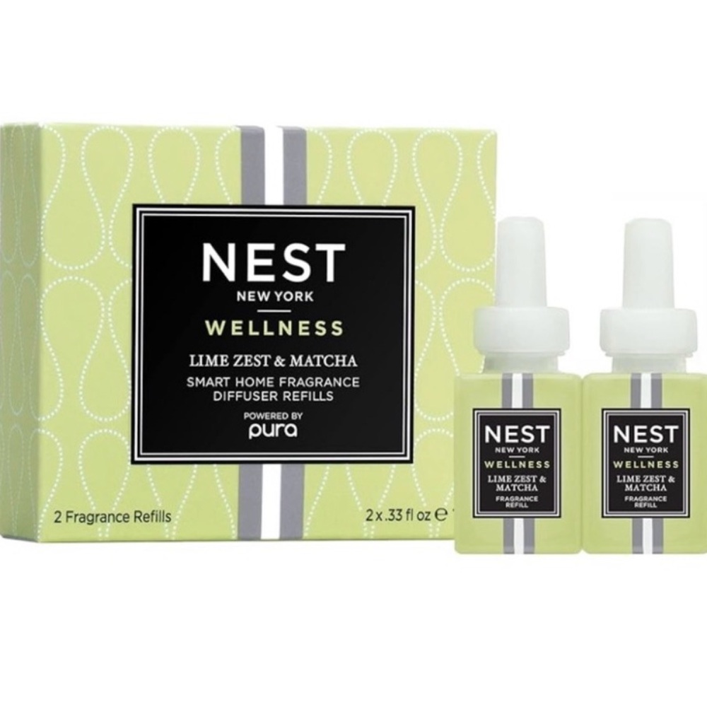NEST Fragrances Lime Zest & Matcha Diffuser Refills